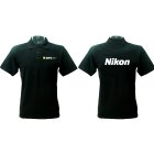 Черная футболка с двумя логотипами Nikon