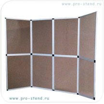 Main photo of Рекламная ширма FOLD-UP (планшетный стенд), белые панели
